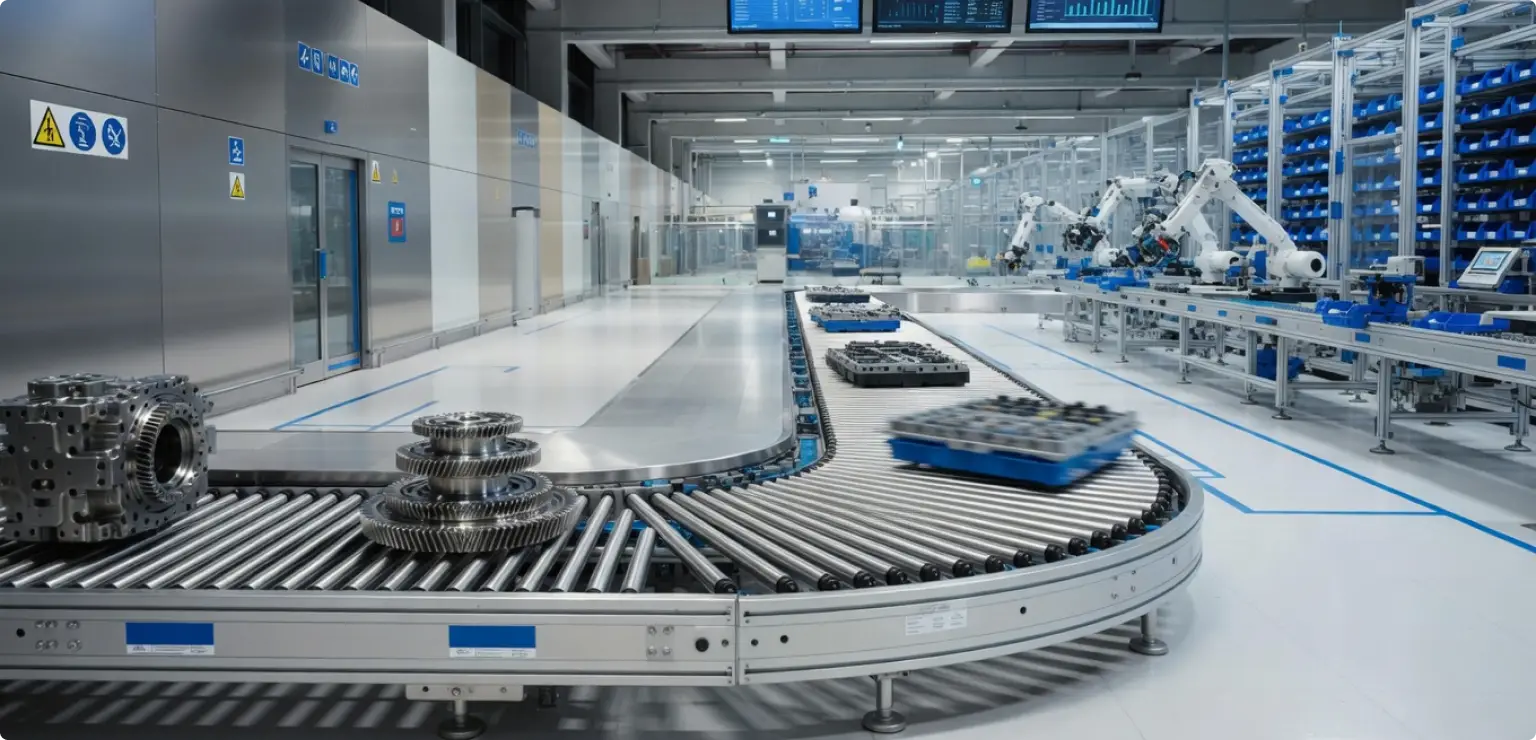 sistemas intralogisticos—industria de componentes